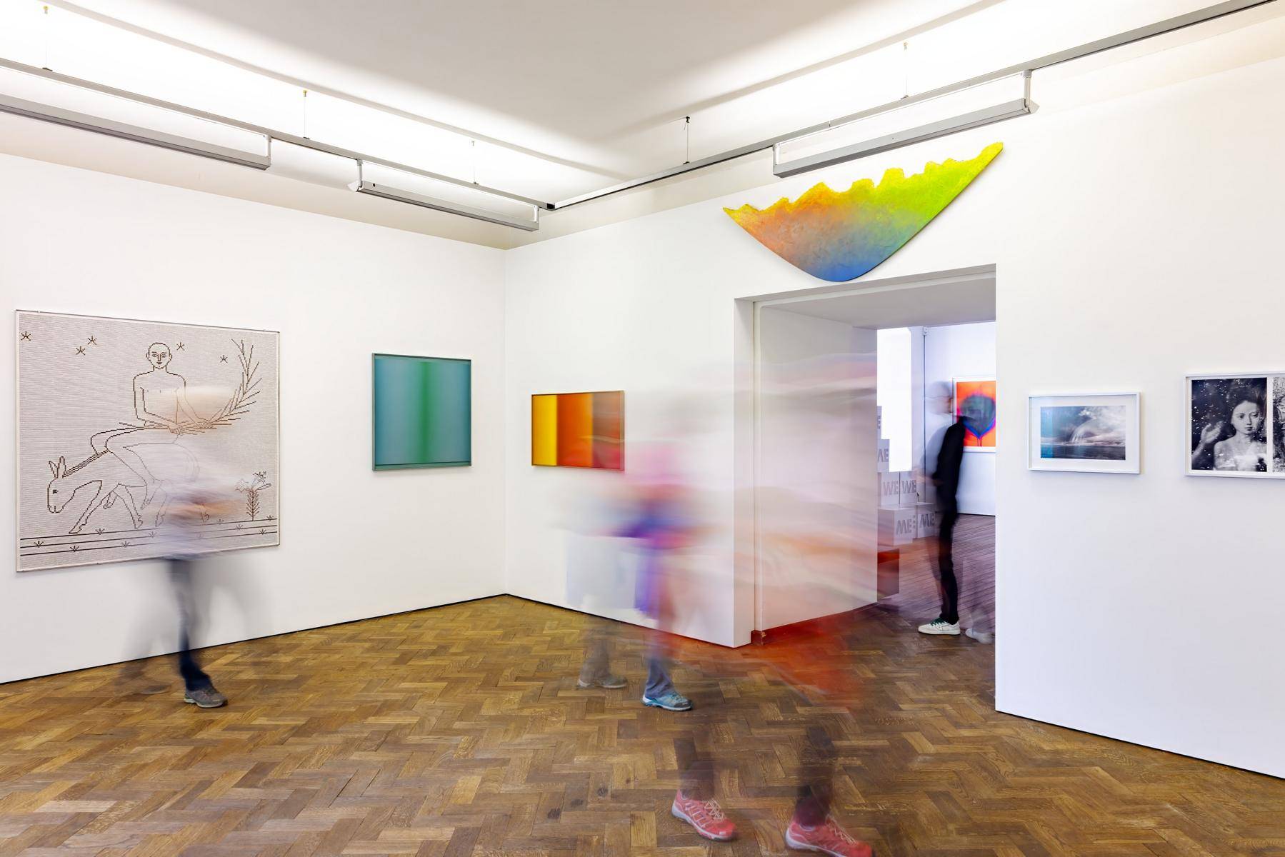 Die Sonderschau "Nic&auml;a-Blicke nach Innen" bot sehr spezielle Einblicke und M&ouml;glichkeiten, sich mit Kunst und Spiritualit&auml;t auseinander zu setzen. Foto: Wolfgang Retter