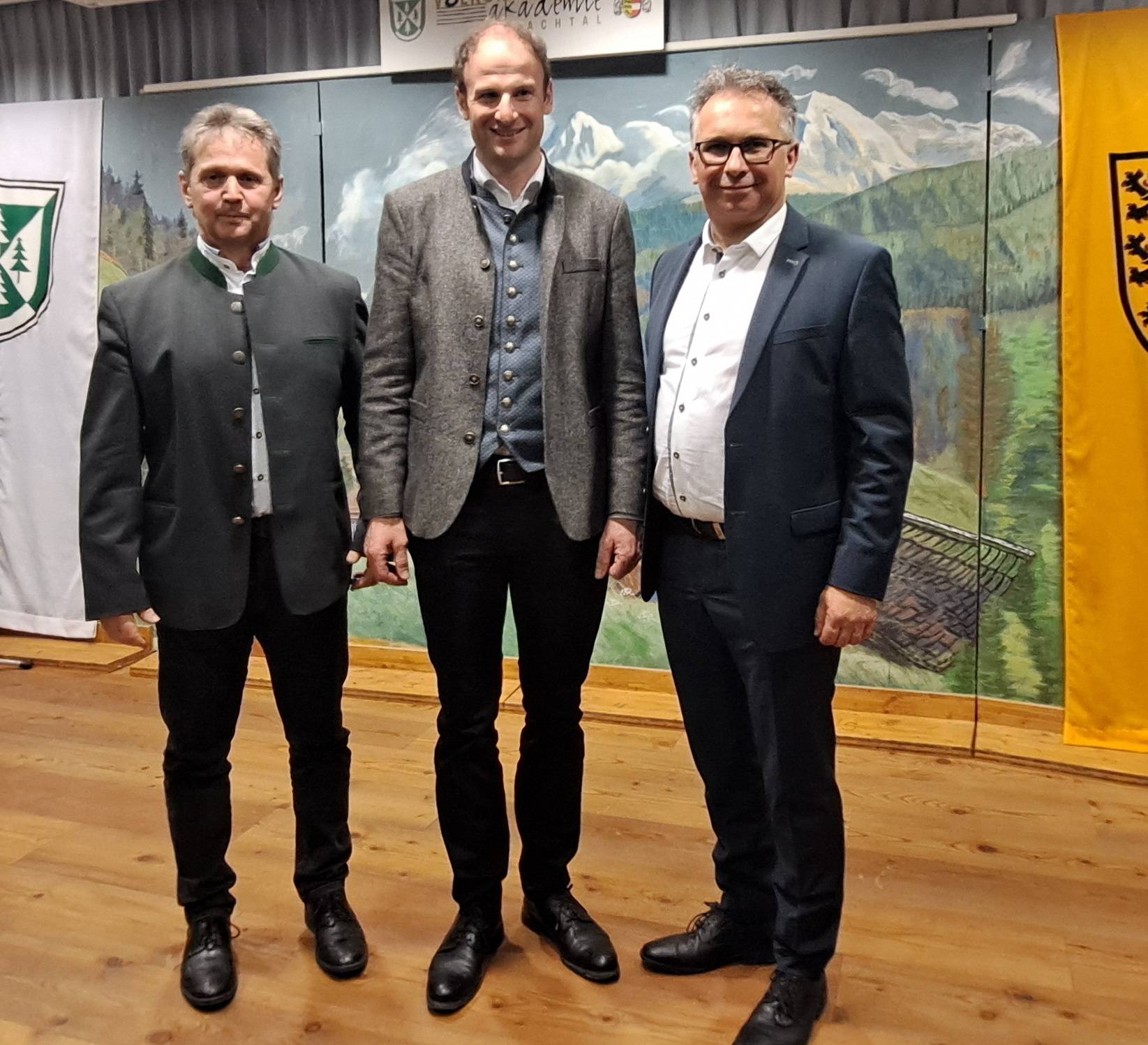 V. l.: Martin Guggenberger, Bernhard Knotz und Gerald Kubin.