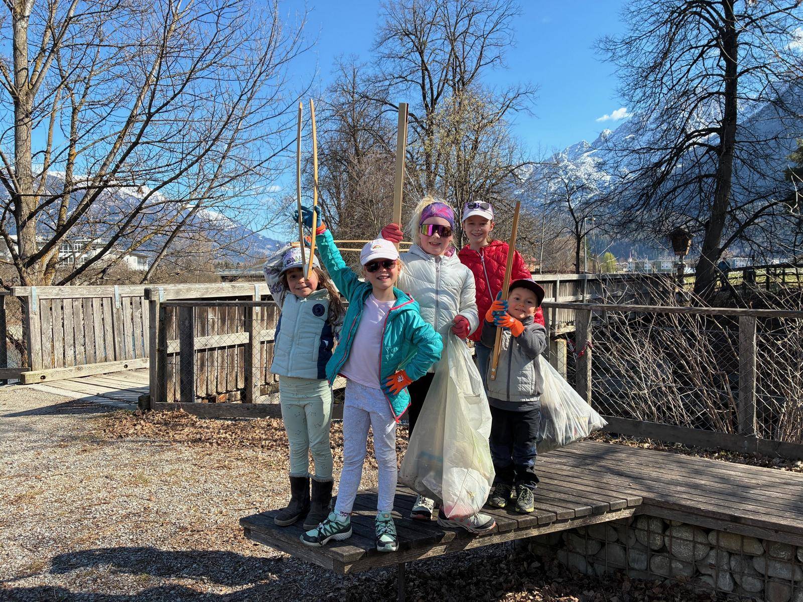 Bei einigen war die ganze Familie im Einsatz. Foto: Goller