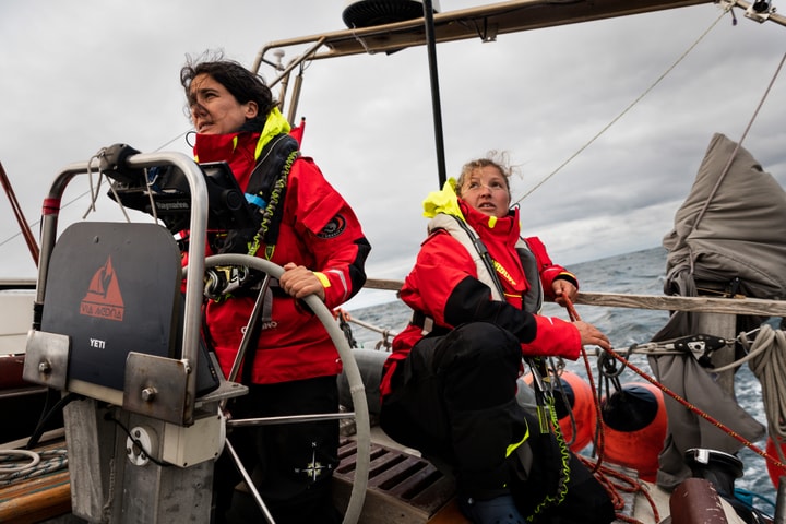 Segeln am Limit. Foto: Ramona Waldner