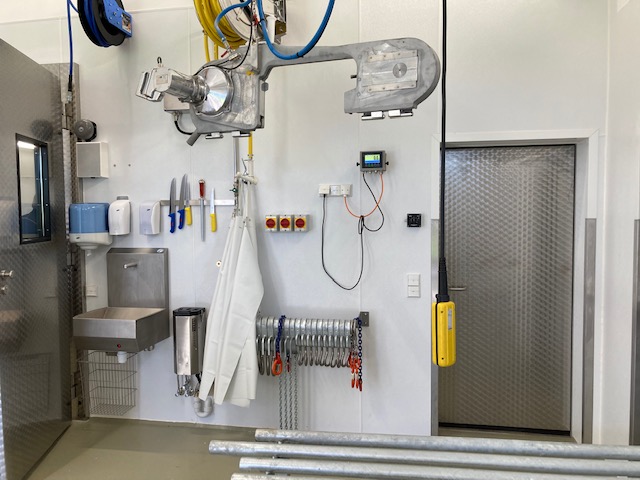 Die Metzgerei erf&uuml;llt h&ouml;chste Standardvorgaben. Fotos: Stangl