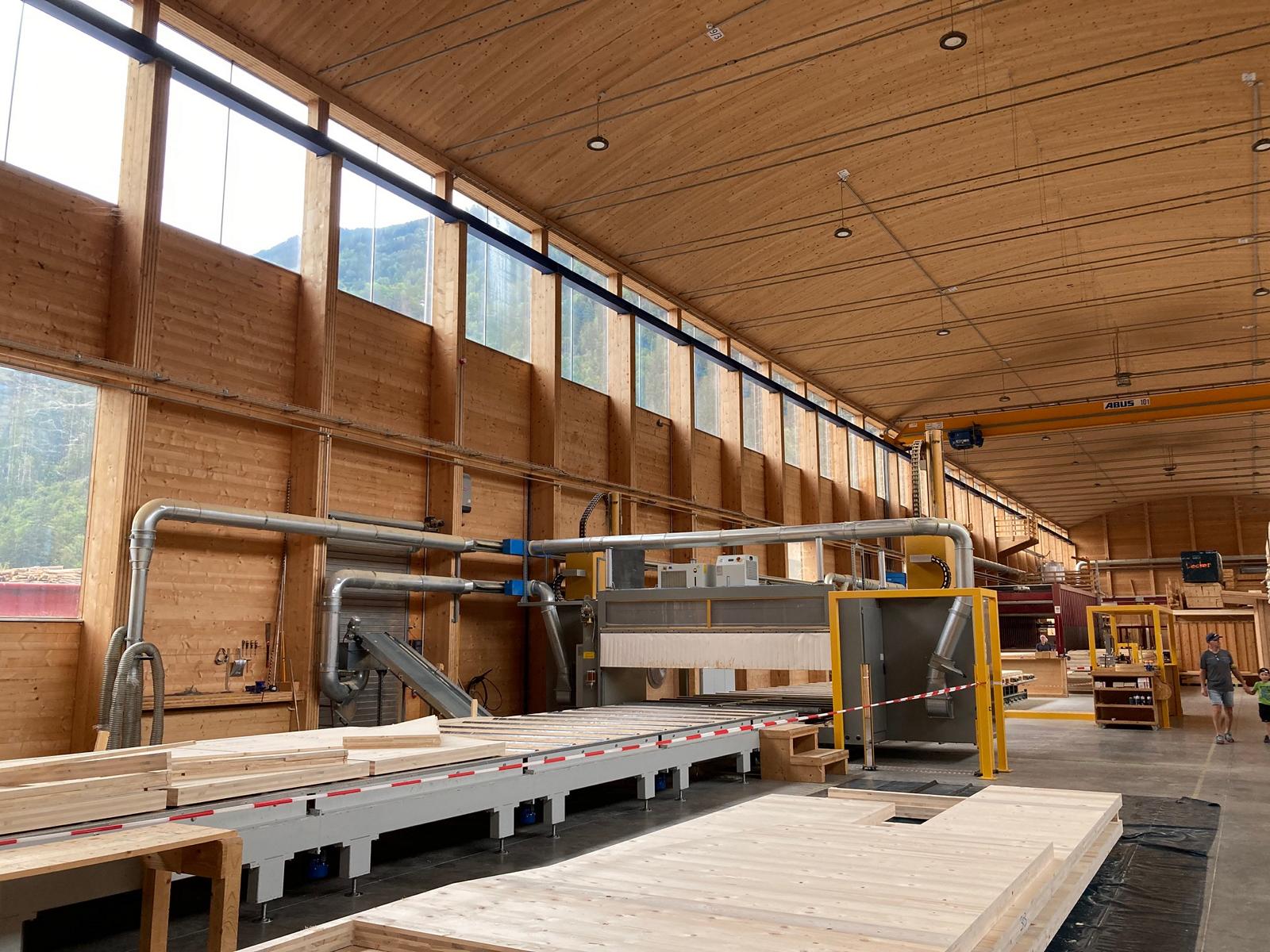 Das Unternehmen plant und baut auch die eigenen Produktionshallen. Foto: Stangl