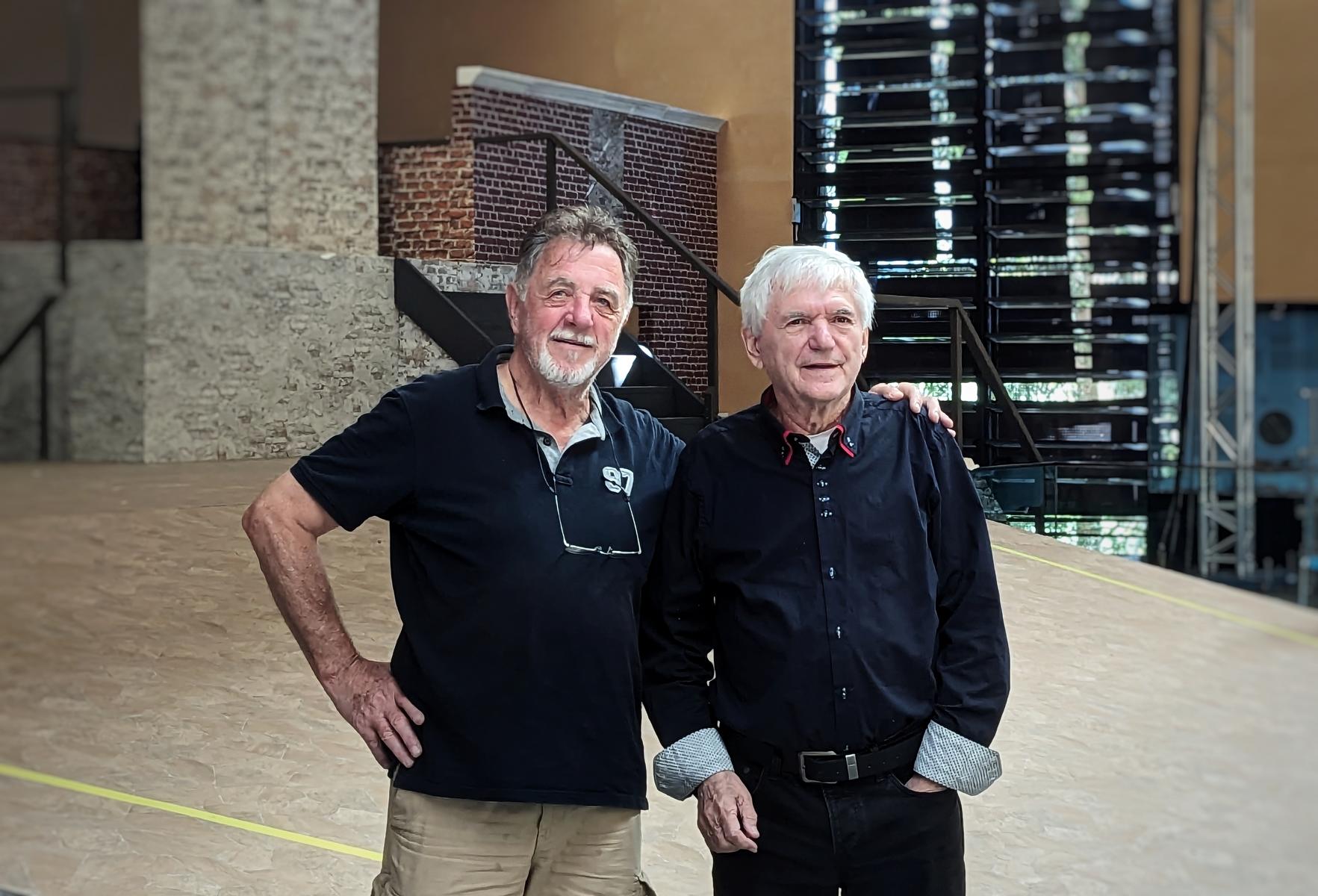 Freuen sich auf die Urauff&uuml;hrung &ndash; Gesamtleiter Robert Possenig und Regisseur Alfred Meschnigg, Foto: Knorr