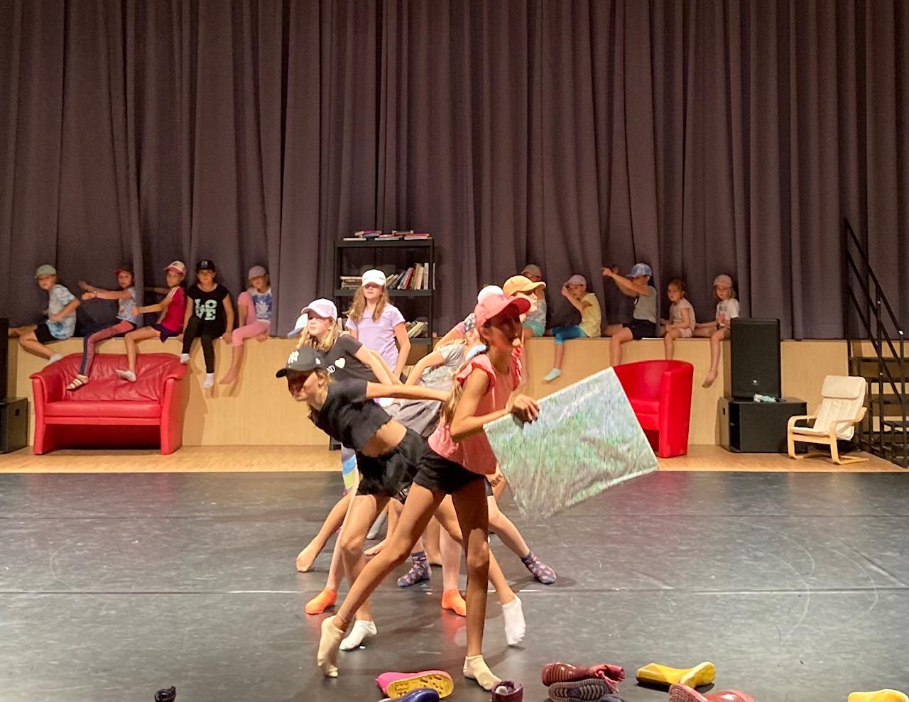 Voller Einsatz beim Tanzen, Foto: Stangl