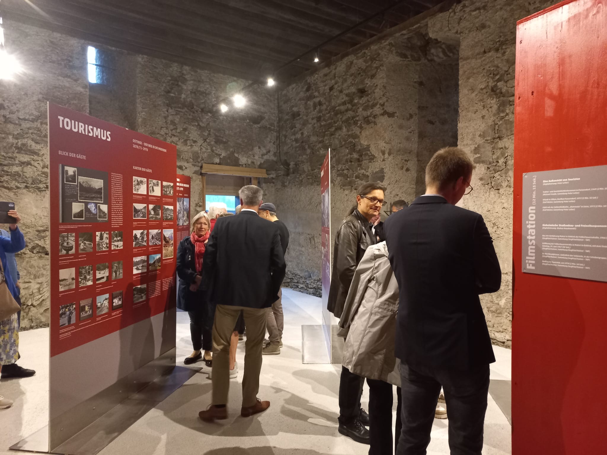 Ausstellungsraum in der k&uuml;nftigen Burgtaverne. Foto: Leiter