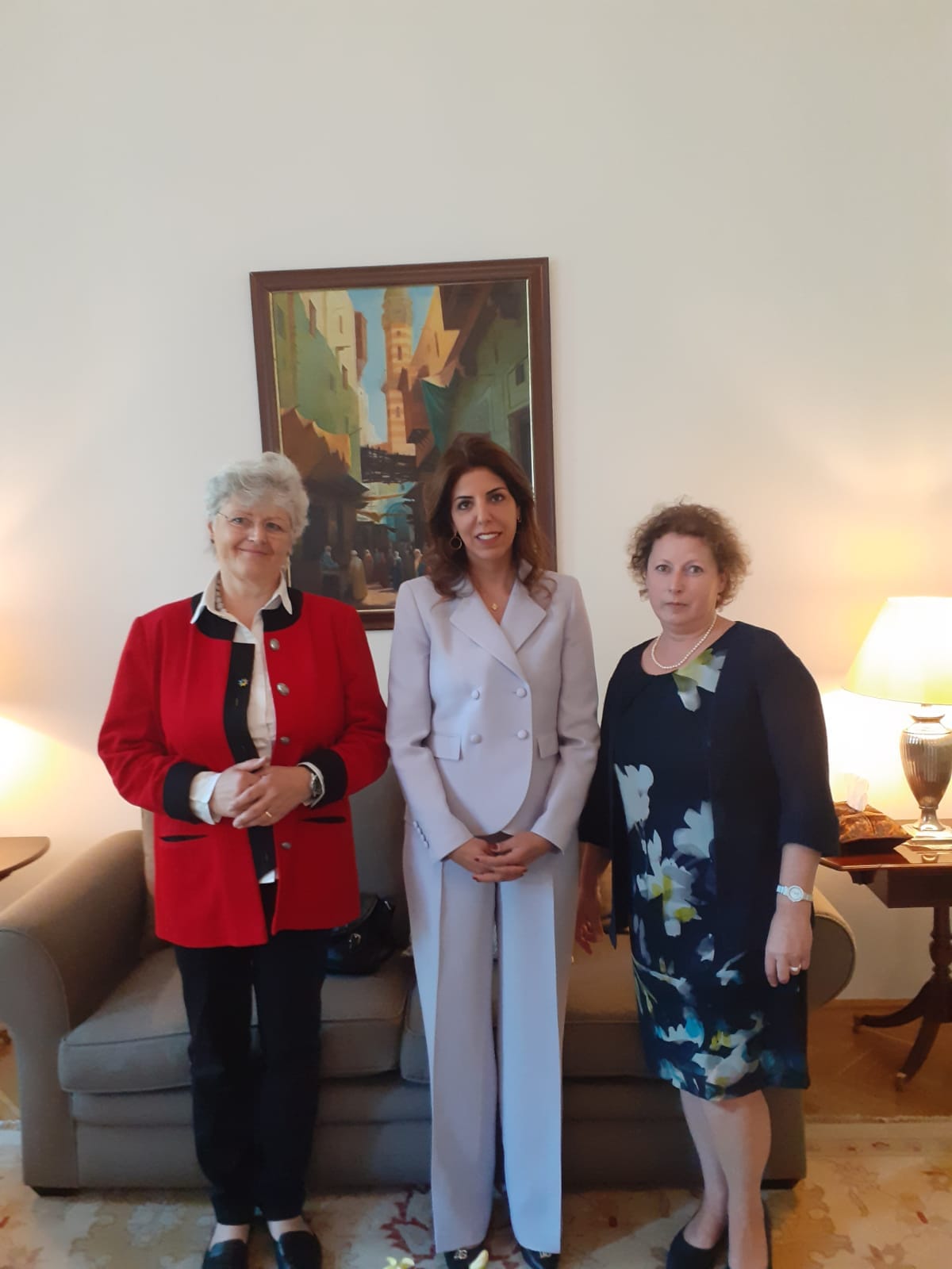 Die Medaille wurde von der jordanischen Botschafterin in Wien &uuml;berreicht. Foto: Ziegler-Duregger