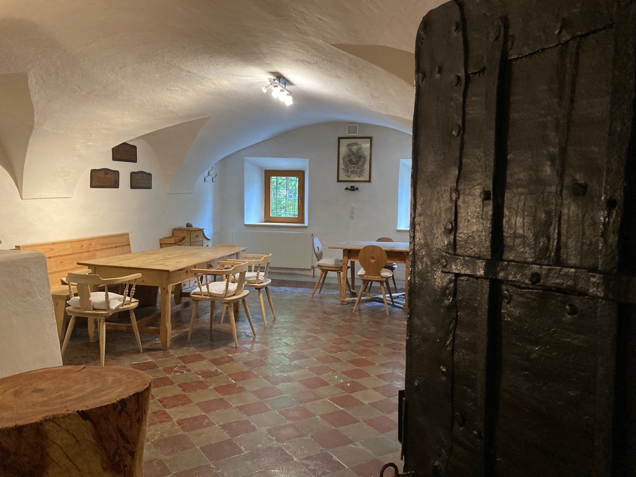 Blick in die alte Gew&ouml;lbe-Stube. Foto: Stangl