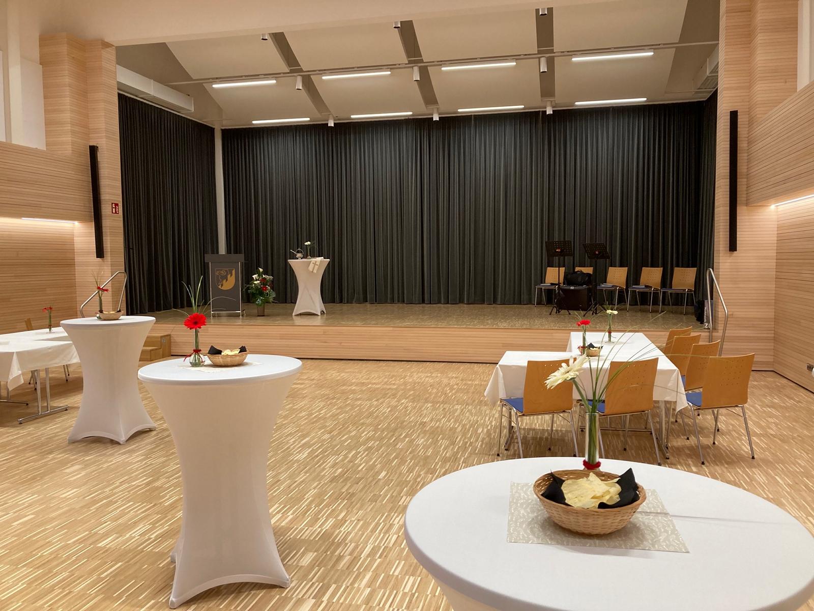 Der neue Kultursaal "spielt alle St&uuml;ckln". Foto: Stangl