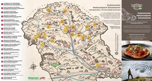 Nationalpark-Schatzkarte