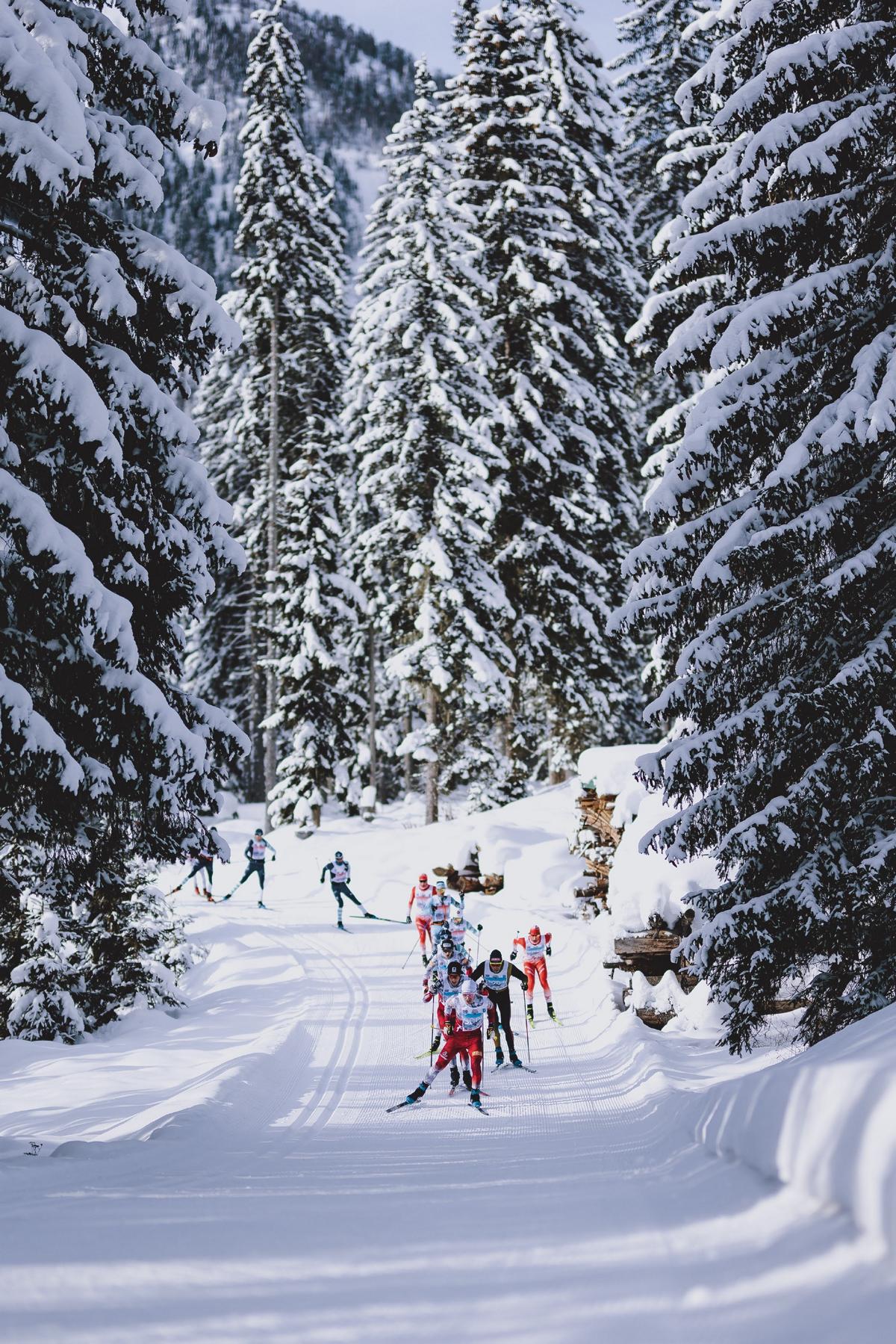 Traumhafte Langlaufkulisse im Lesachtal