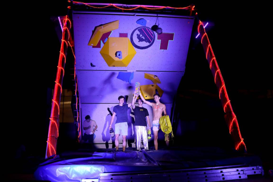 Sieger M&auml;nner beim Bouldercup 2023. Foto: Sarah Klaunzer-Sporer