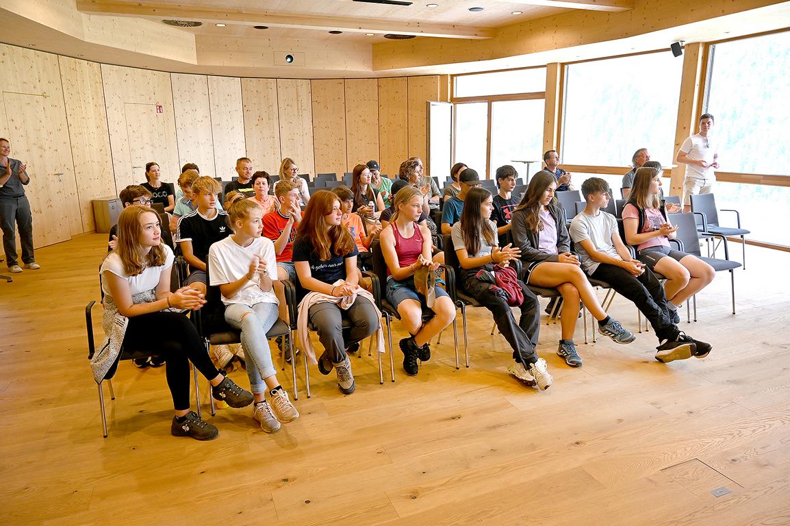 Einf&uuml;hrung Junior-Ranger:innen Programm im Haus der Steinb&ouml;cke. Foto: NPHT