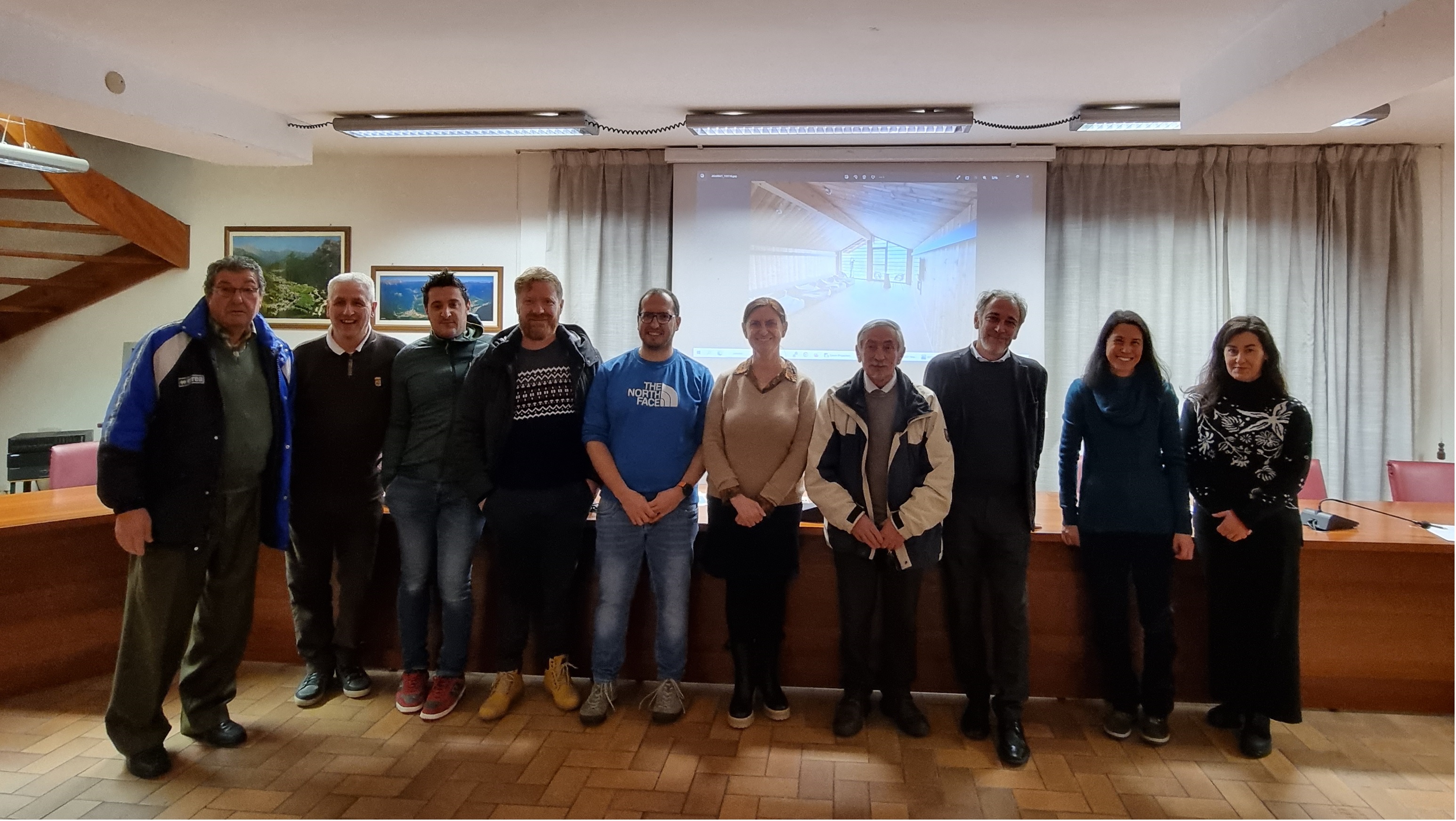 Abschlusspr&auml;sentation in San Stefano di Cadore