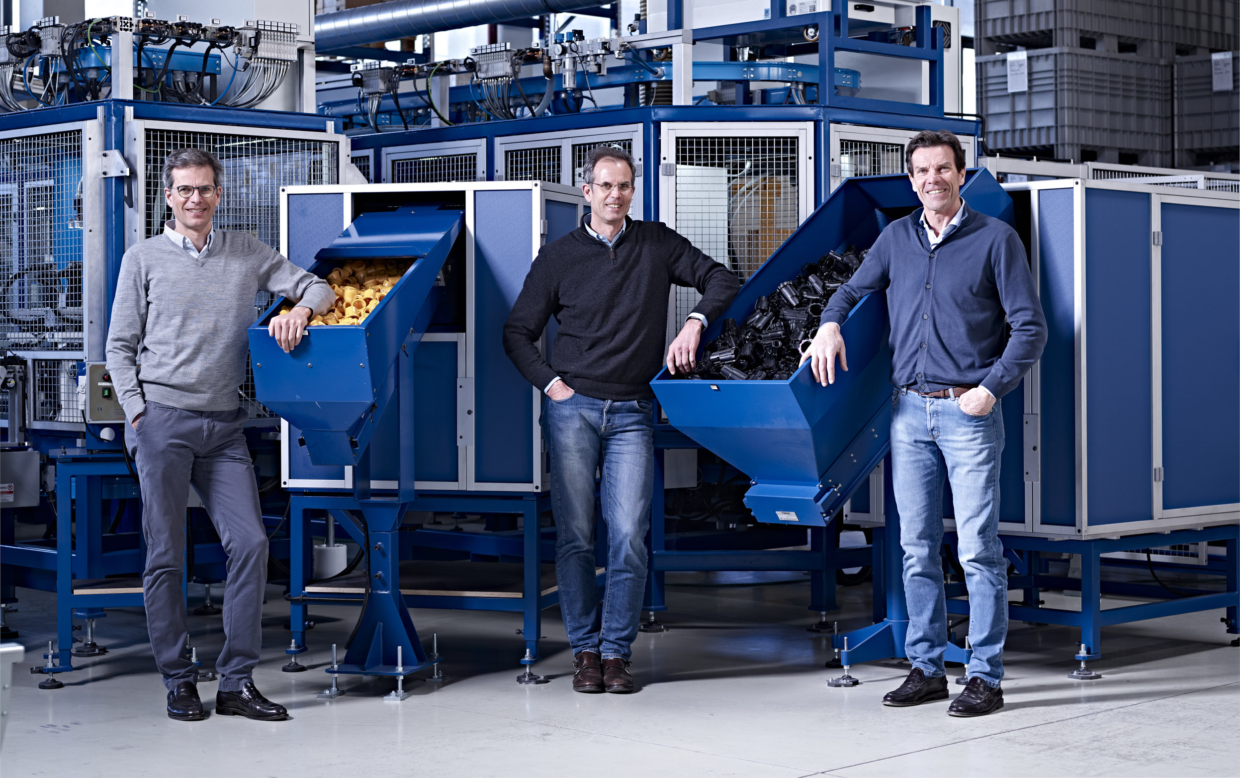 Gesch&auml;ftsleitung Komet Austria GmbH_Hugo, Viktor und Arno Drechsel