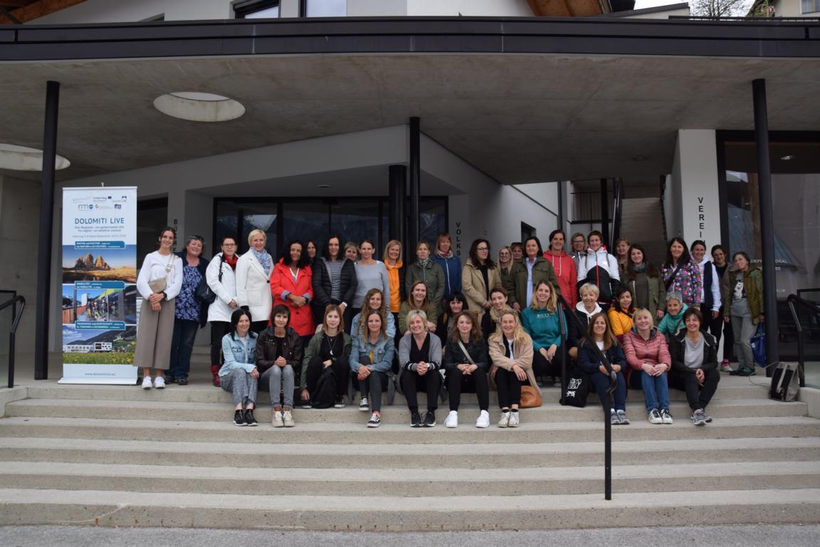 Die "vernetzten" Kindergarten-P&auml;dagoginnen. Foto: Gemeinde Assling
