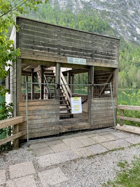 Der Sprungturm bleibt gesperrt. Foto: Stadtgemeinde