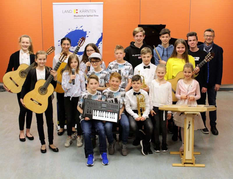 Sehr erfolgreich auch die Musikschule Spittal