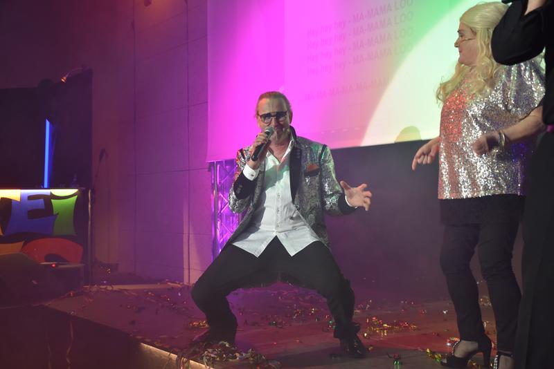 Er ist das Mastermind hinter der Show in Steinfeld: Der Minister der lockeren Spr&uuml;che, Walter Widemair.