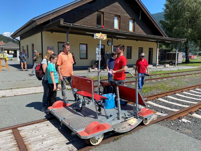 Vor Fahrtantritt gibt es eine Einschulung.