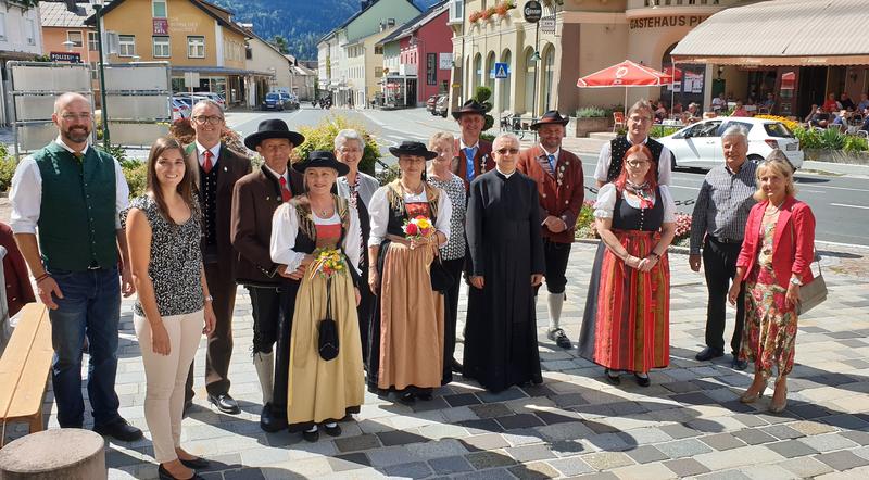 Verabschiedung in K&ouml;tschach. Pfarrprovisor Mag. Krzysztof Nowodczynski wirkt nunmehr in Ybbs an der Donau.