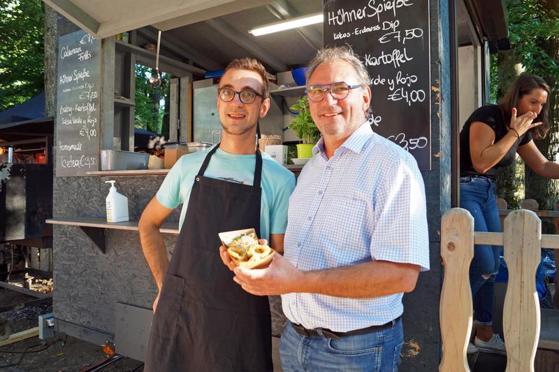 Florian und Klaus Gaggl vom Argento al Lago, dem Restaurant beim Strandbad Gro&szlig;egg am Millst&auml;tter See