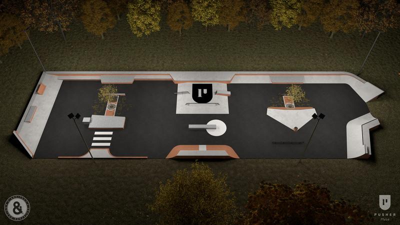 Rendering PUSHER Plaza &copy; Darko Stevanovic (KK)