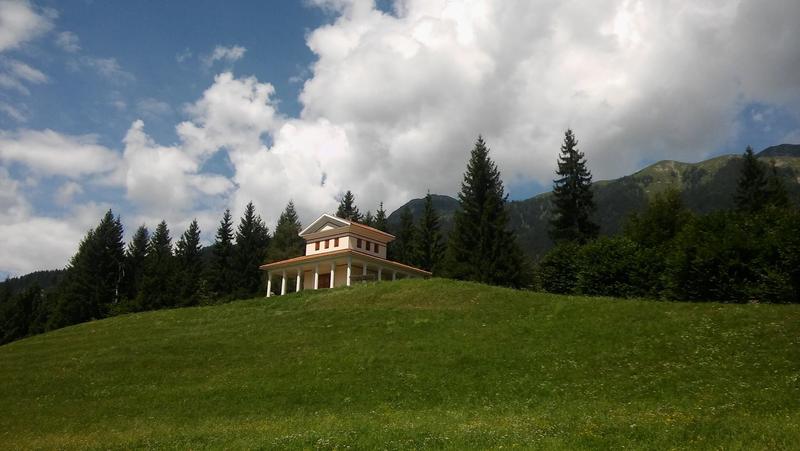 Konzertort Herkulestempel auf der Gurina.