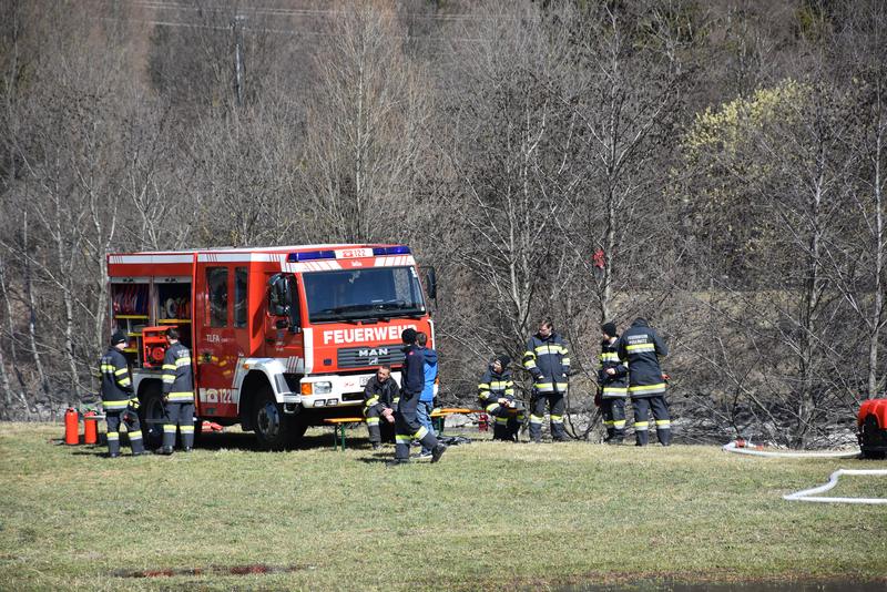 L&ouml;schwasser kam aus der Drau.