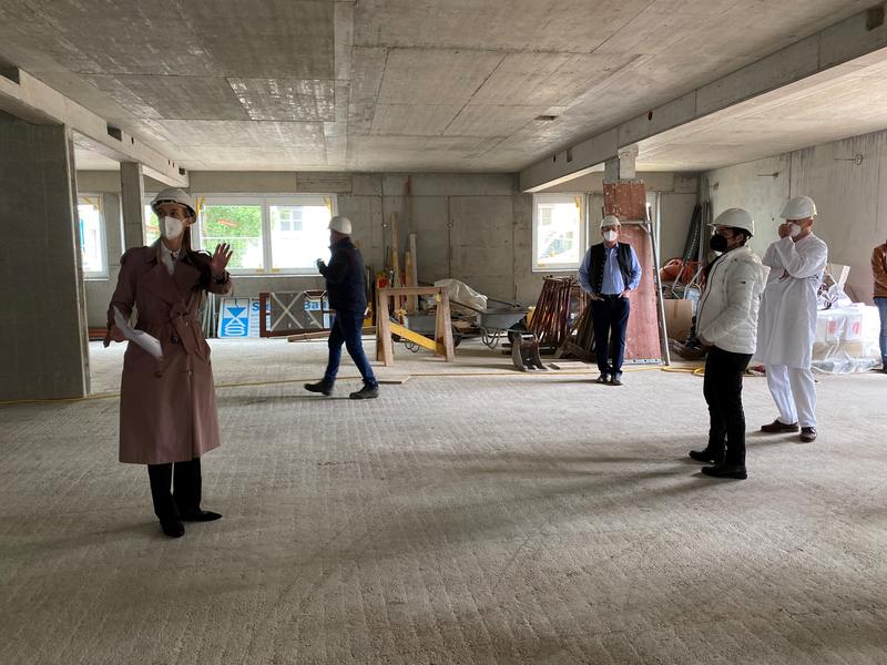 Tour in der Dialysestation.