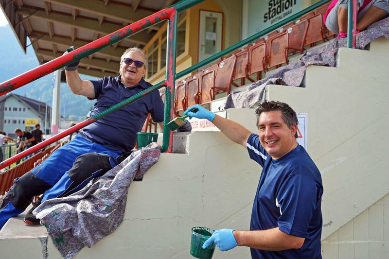 Goldeckstadion Versch&ouml;nerungsaktion