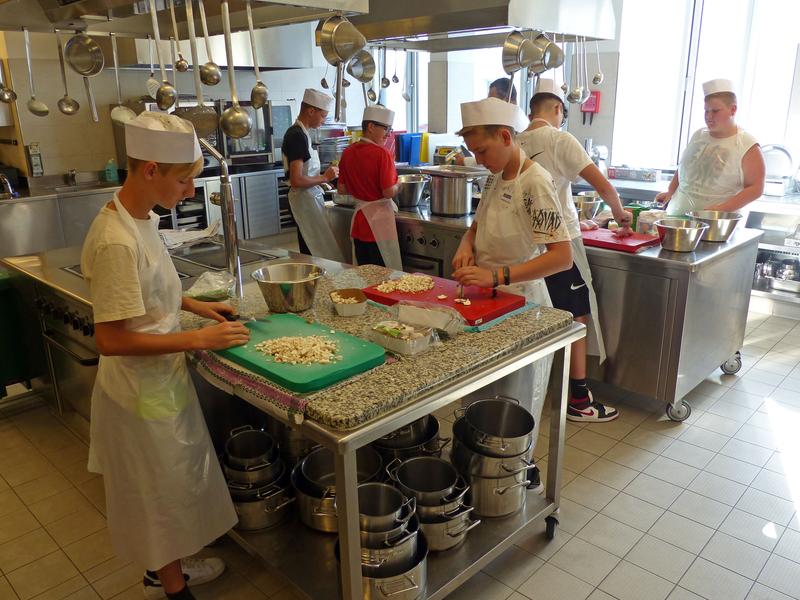 Berufe Camp 2021 Kochen. Foto: BBOK