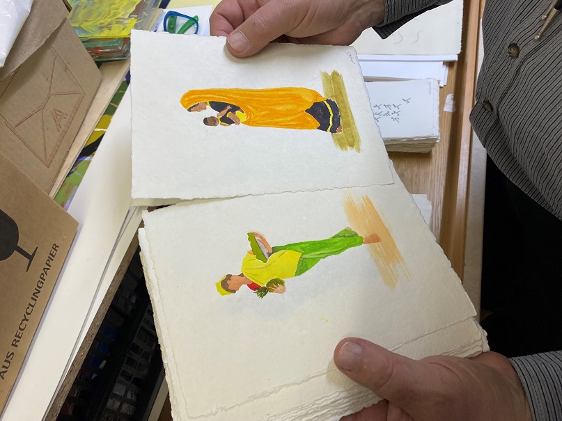 Die &bdquo;Inderinnen&ldquo; sind nur eine Station im &bdquo;L&auml;ngsschnitt&ldquo; von Gerhart Weihs k&uuml;nstlerischem Schaffen.