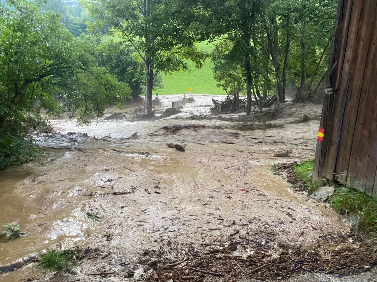 Wieder schwere Unwetter.
