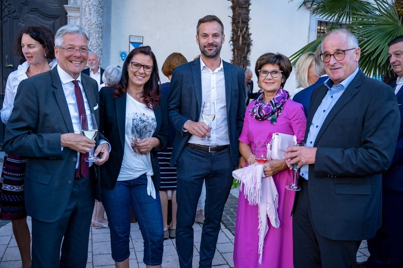 Der LH mit der Spittaler Landesr&auml;tin Sara Schaar.
