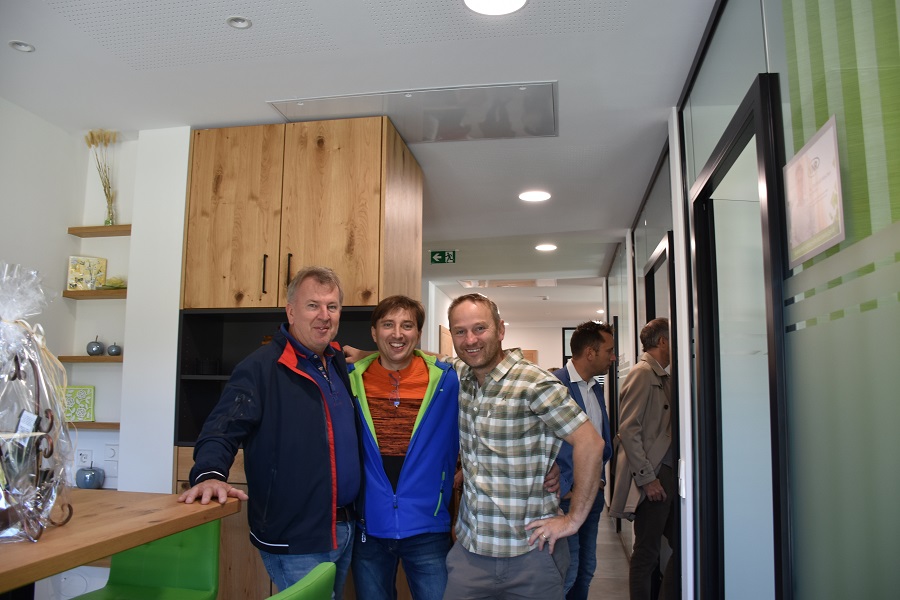 Hans-Peter Lindner, J&uuml;rgen Hasslacher und Harald Angerer.