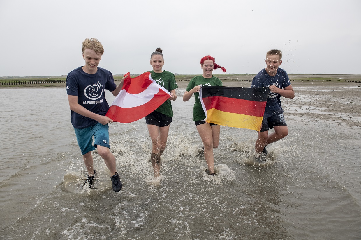 Die Wunderwelt Watt wurde den Sch&uuml;lern erkl&auml;rt.