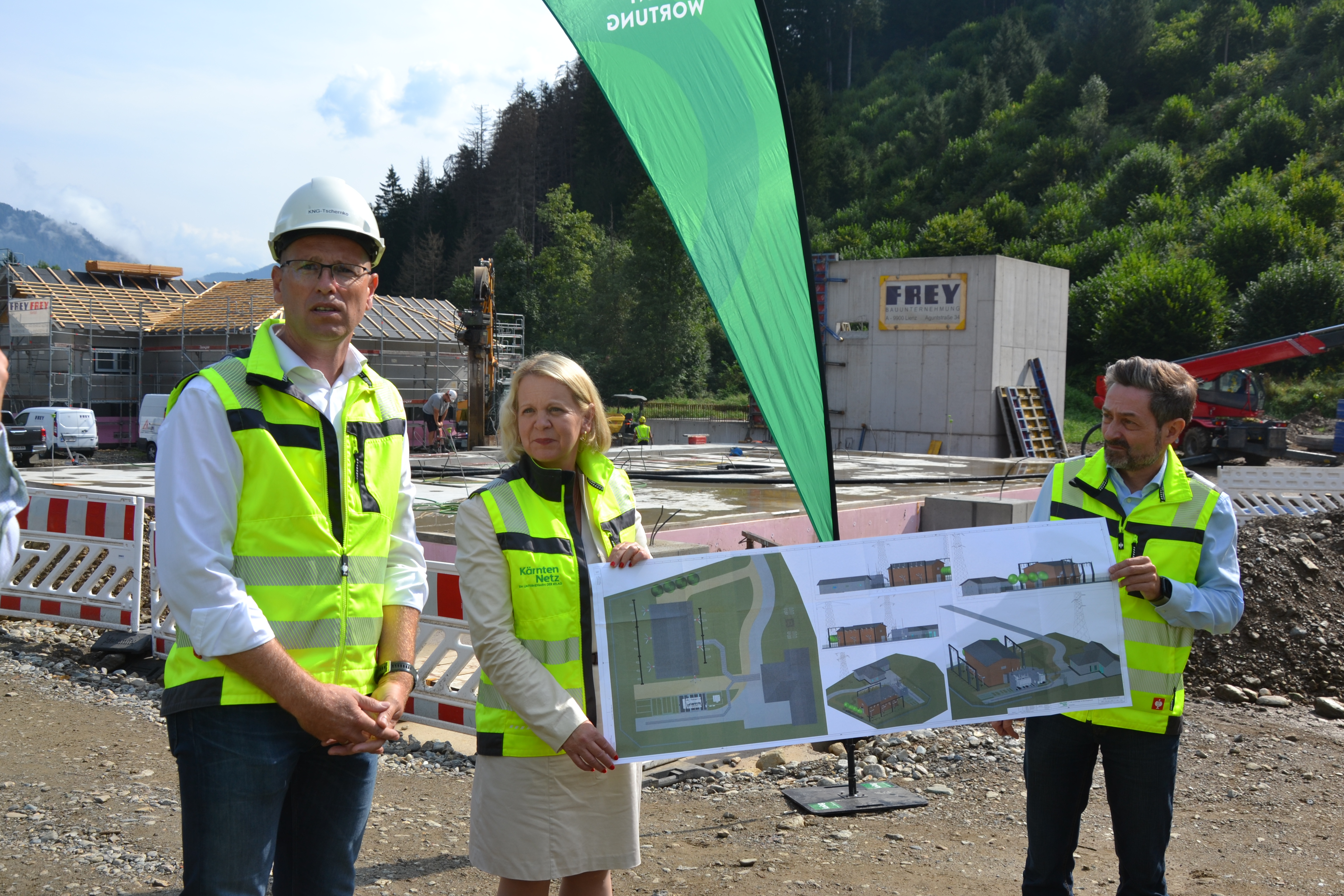 Kristof Tschernko, Eva Tatschl-Unterberger, Michael Marketz.