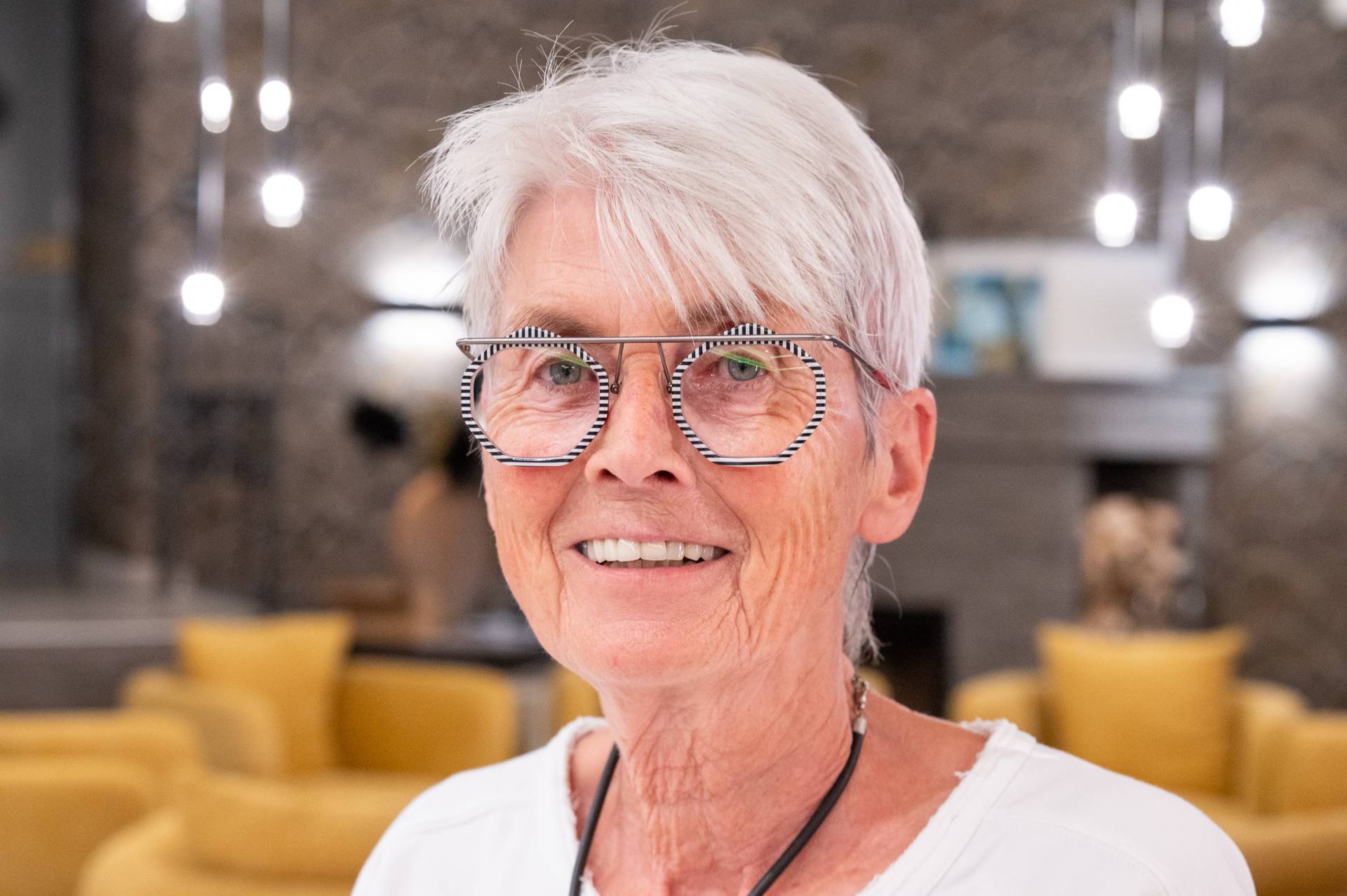 Margret Joch Organisatorin von Kunst am Abend.