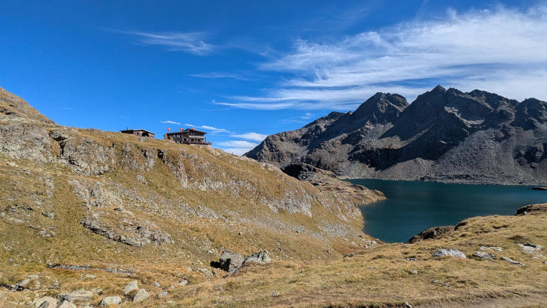 20.09.2025 Wangenitzsee und Schutzh&uuml;tte Foto: Knorr