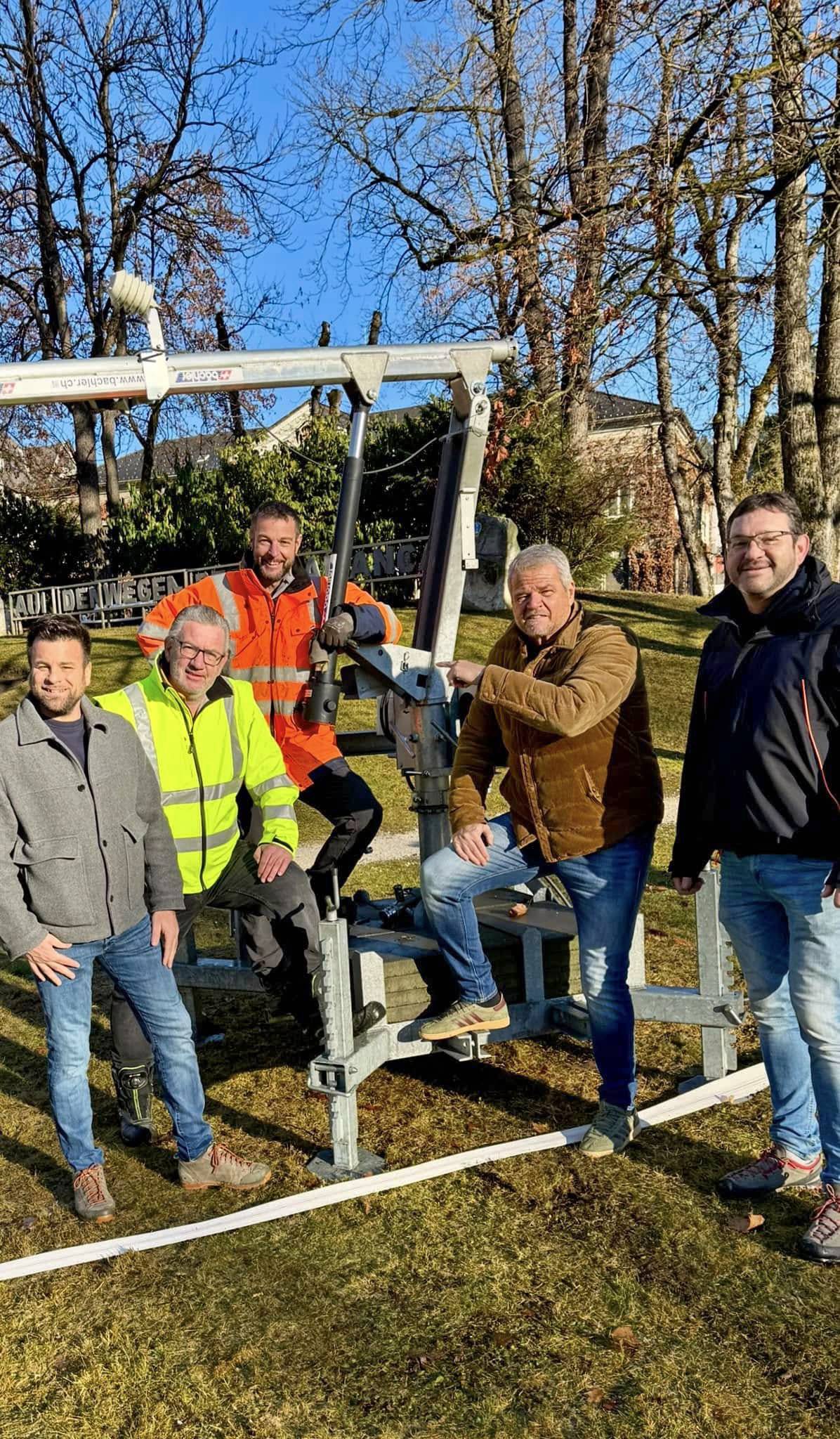 Die Gemeinde hilft heuer mit einer Schneelanze nach.
Fotos: Stadtgemeinde Spittal