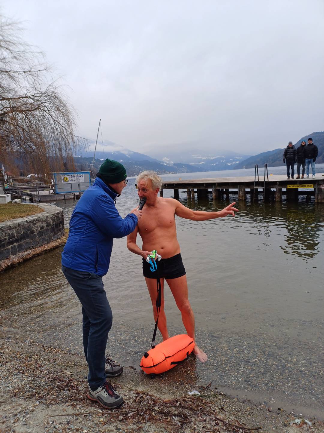 Durch den t&auml;glichen Sprung ins K&uuml;hl geeicht.