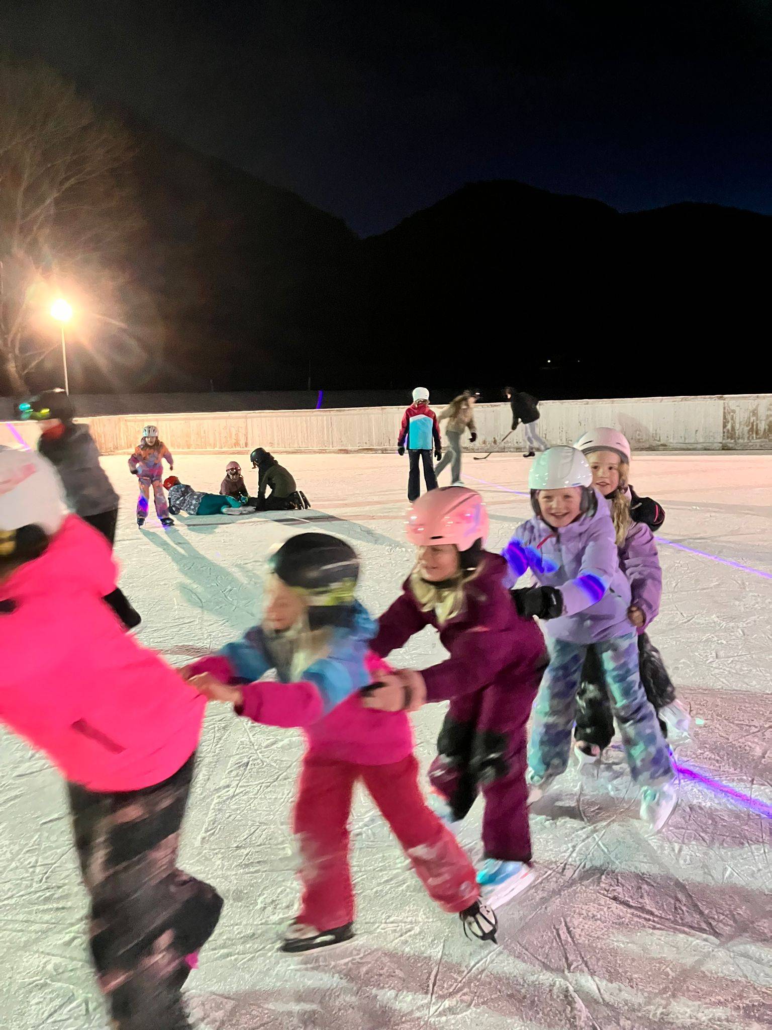 Viel Spa&szlig; am Eis.