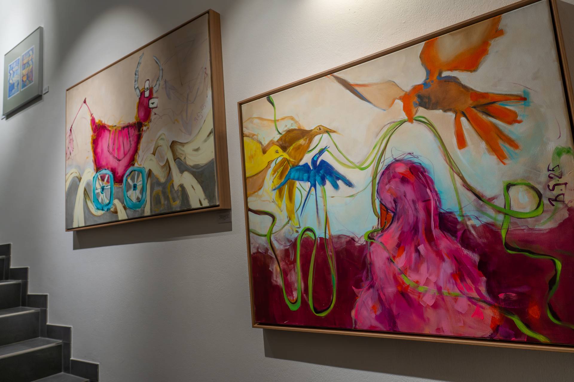 Die Arbeiten von Sissi Brunner-Sch&uuml;tzelhofer.