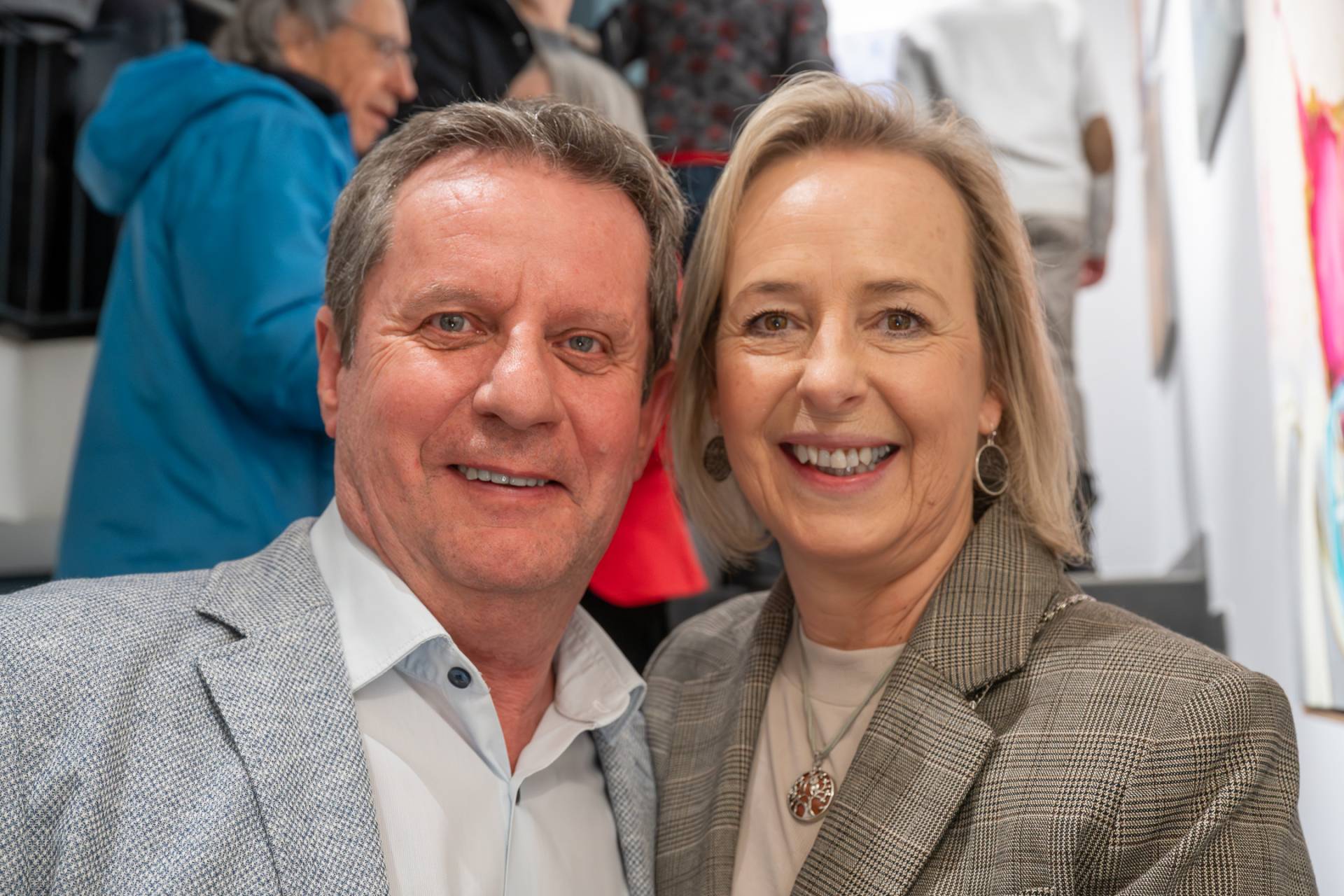 Bgm. Thomas Sch&auml;fauer mit Gattin.