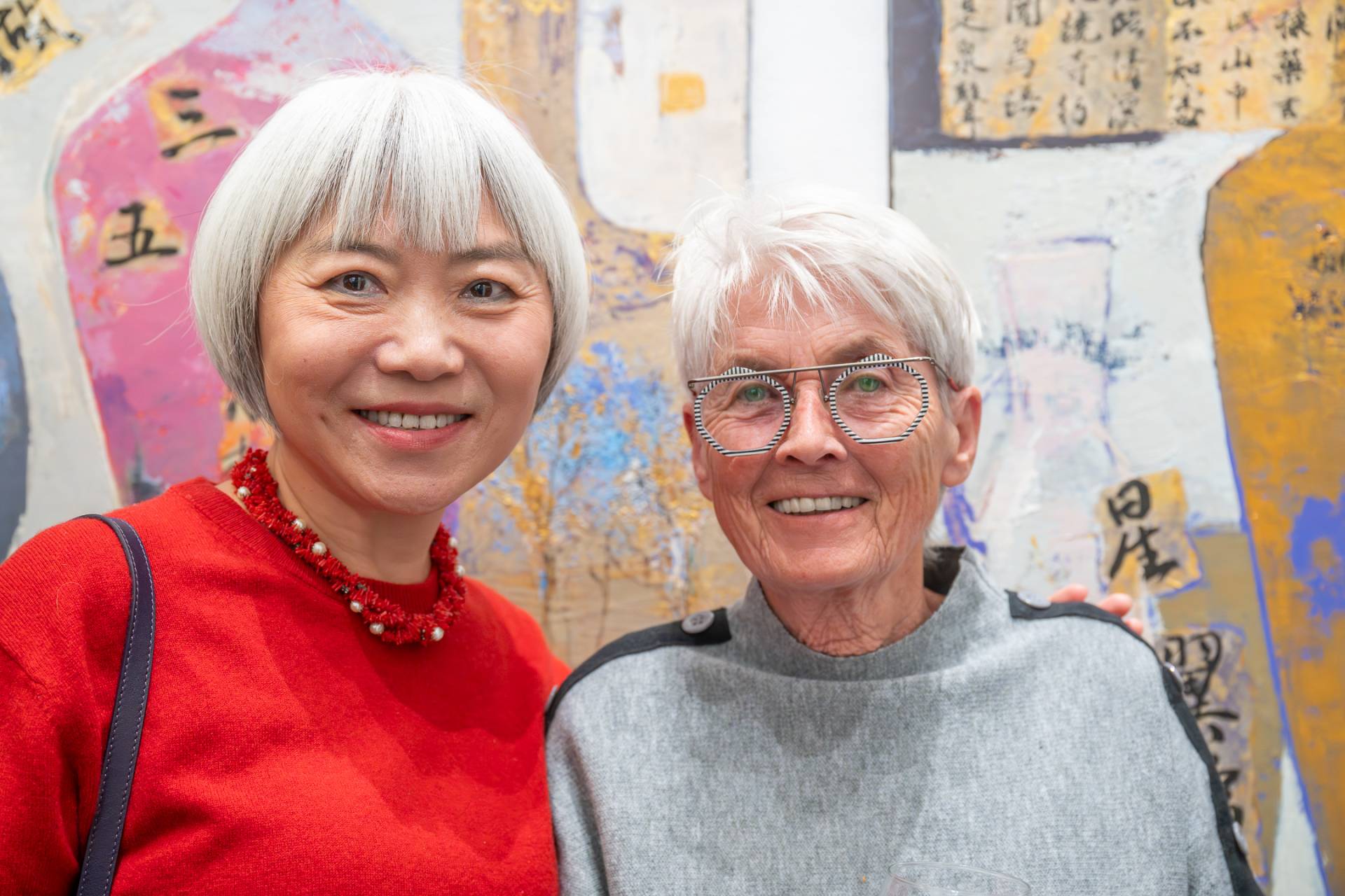 Meizi Wang und Margret Joch.