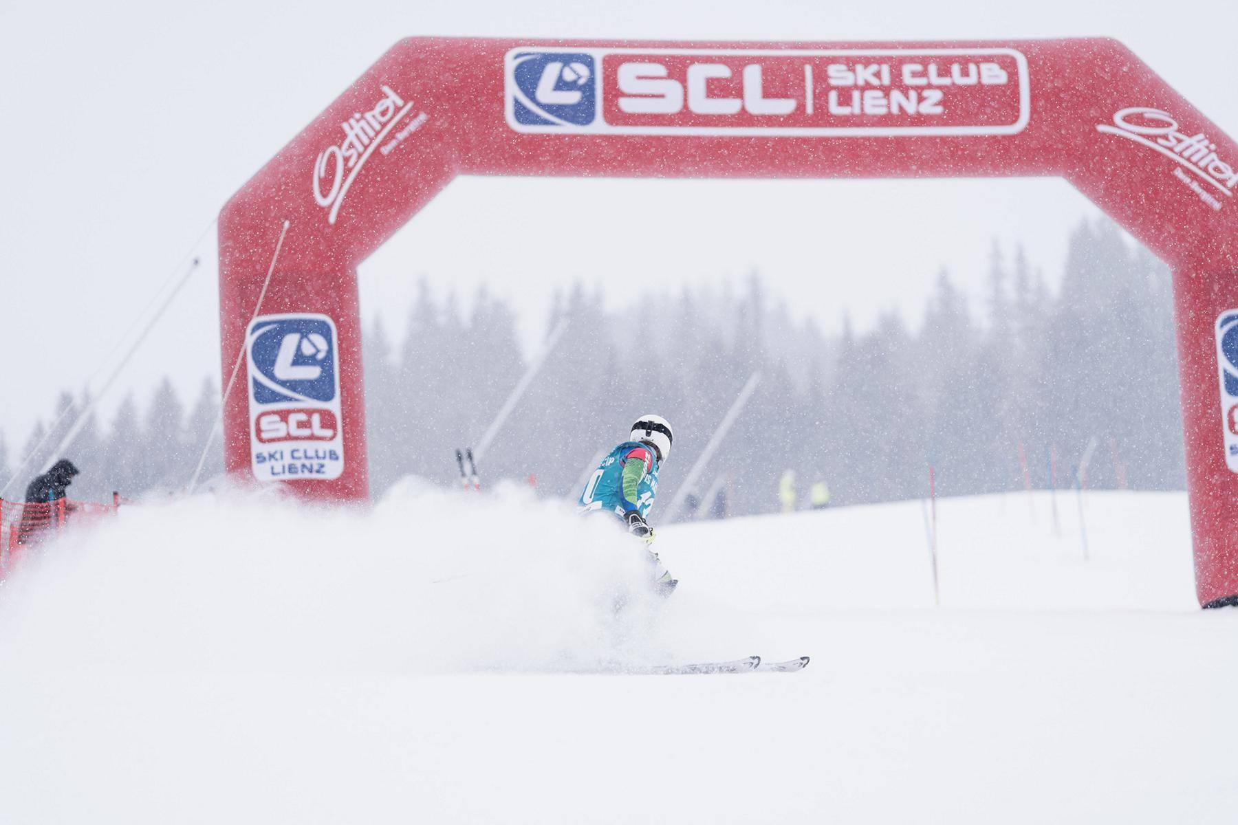 Top Bedingungen trotz Schneefall. Foto: Peter M&auml;rkl
