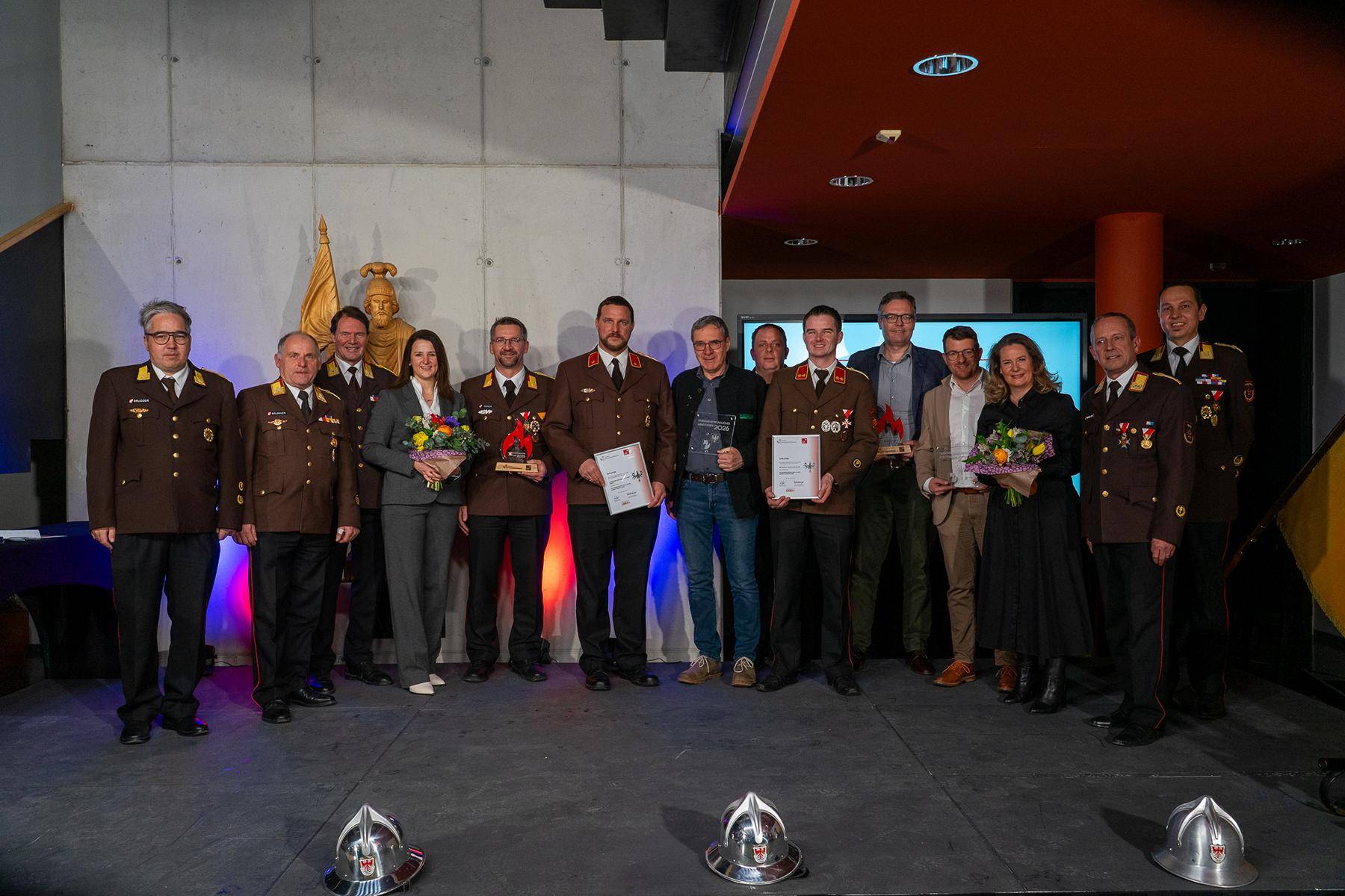 Auch zwei Osttiroler Betriebe wurden vor den Vorhang geholt, Foto: LFV