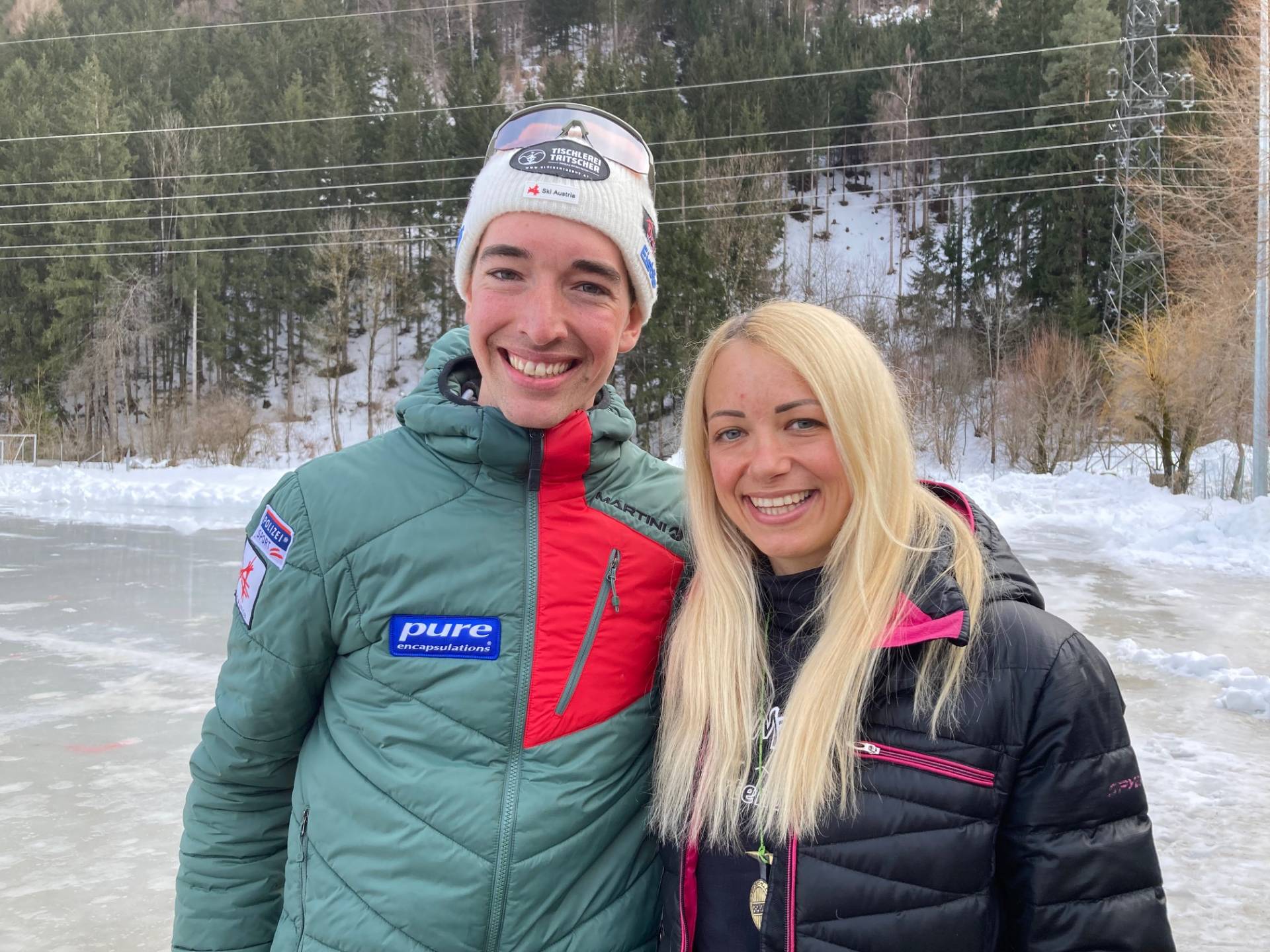 Das Siegerduo aus der Steiermark Julian Tritscher und Sabrina Pabst. Foto: Stangl