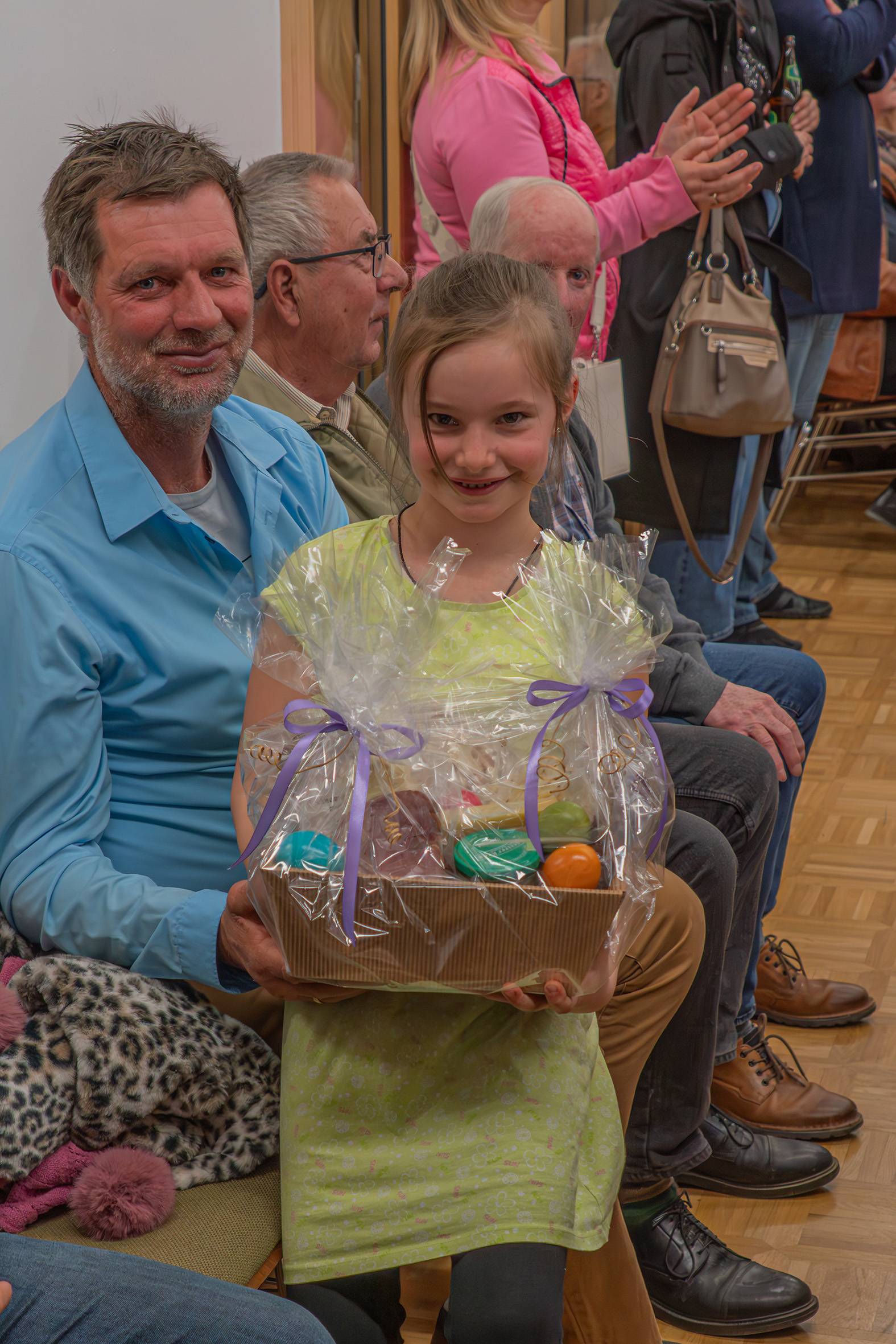 Wer hat das versteckte Osternest gefunden?