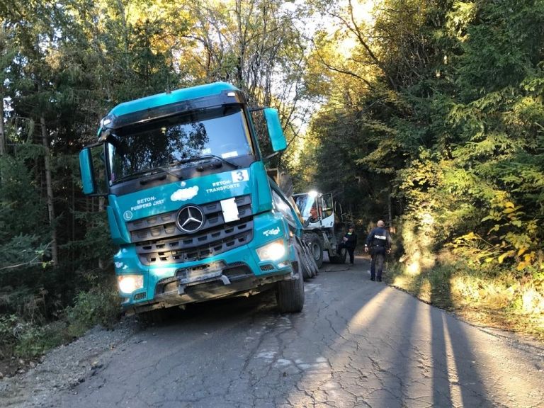 LKW-Bergung in Obervellach